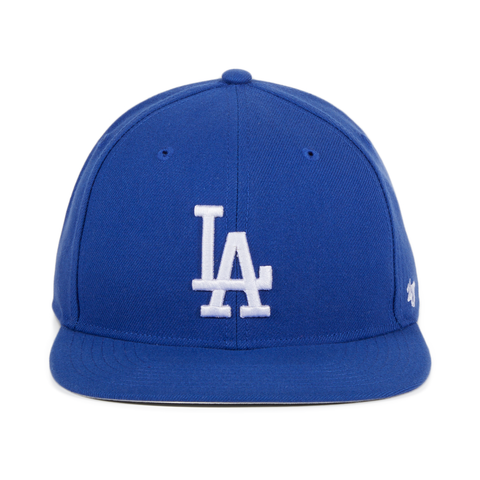 47 Brand Los Angeles Dodgers Noshot Snapback Hat - Black