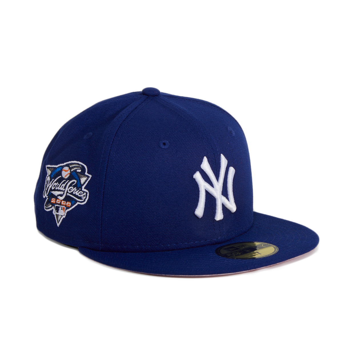 New Era 59Fifty New York Yankees 2000 World Series Patch Hat - Royal ...