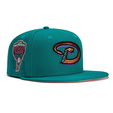 Hat Club Exclusive Arizona Diamondbacks City Snake New Era Black/Tan Fitted  Sz 7