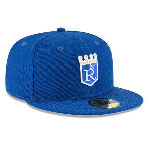 New Era 7 1/2 Gold UV Hat Club New Era Kansas City Royals 1985 World Series  