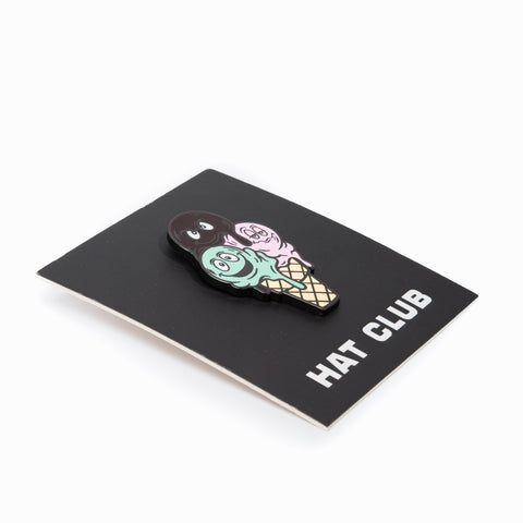 Hat Club Spumoni Pin - Multi-Color