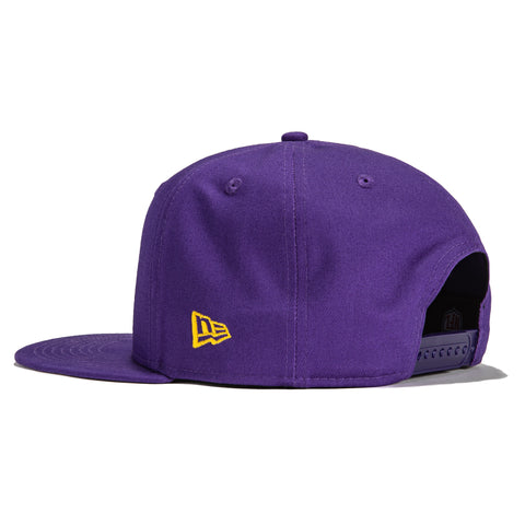 New Era 9FIFTY Minnesota Vikings 75th Anniversary Patch Snapback Hat - Purple