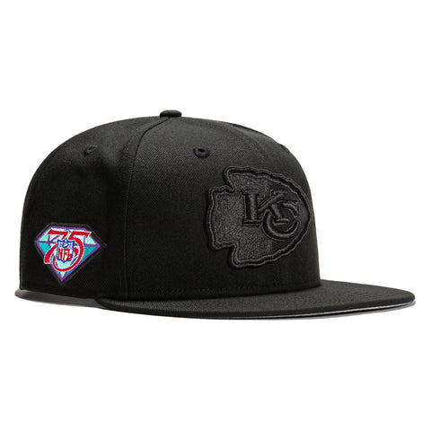New Era 9Fifty Kansas City Chiefs 75th Anniversary Patch Snapback Hat – Hat  Club