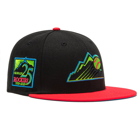 Toronto Blue Jays 40th Anniversary Infrared 59Fifty Fitted Hat by