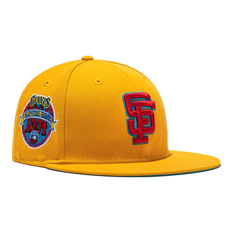 New Era 59FIFTY San Francisco Giants Tell It Goodbye Patch Hat - Stone, Burnt Orange Stone/Burnt Orange / 7 5/8