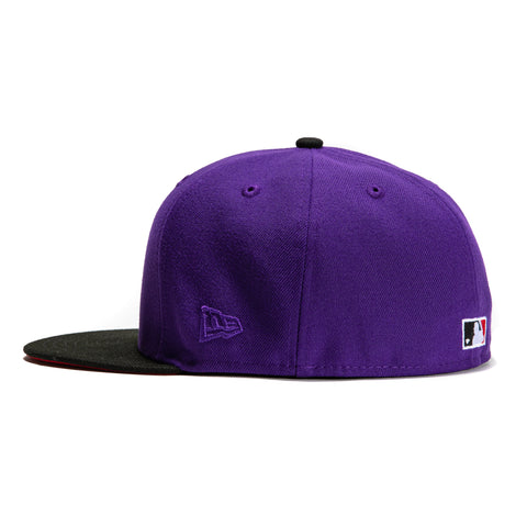 New Era Pittsburgh Pirates T-Dot 1994 All Star Game Patch Alternate Hat Club Exclusive 59FIFTY Fitted Hat Purple/Black