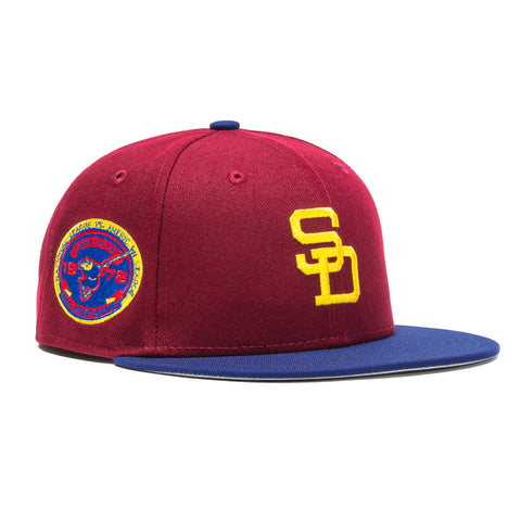 New Era Kansas City Royals All Star Game 1973 Vegas Gold Throwback Two Tone  Edition 59Fifty Fitted Hat