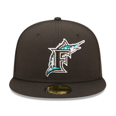 New Era 59Fifty Cloud Icon Miami Marlins Hat - Black – Hat Club