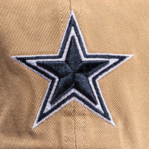 47 Brand Dallas Cowboys Cleanup Adjustable Hat - Khaki