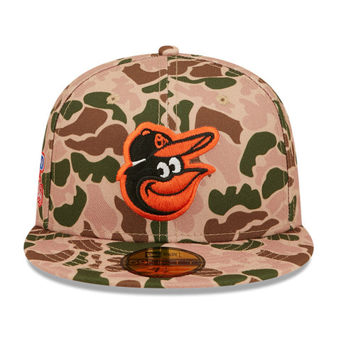 New Era Baltimore Orioles Olive Camo Color UV 59FIFTY Cap - Macy's