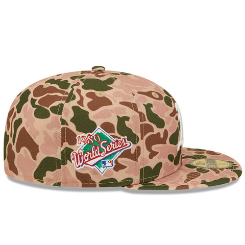 Seattle Seahawks NFL TEAM-BASIC Desert Storm Camo Fitted Hat