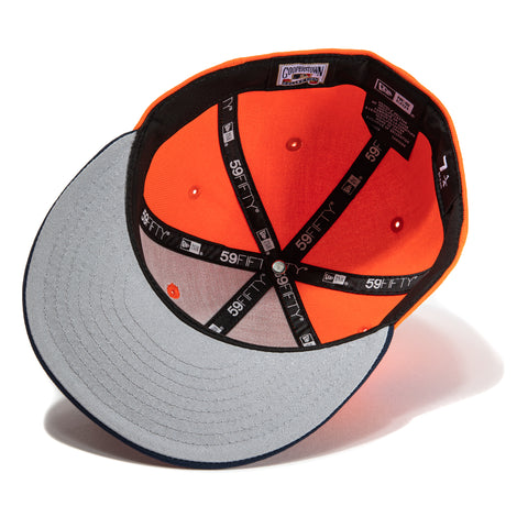 New Era 59FIFTY Orange Crush San Diego Padres Stadium Patch Hat - Orange, Navy Orange/Navy / 7