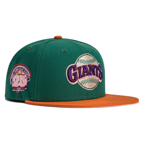 Oakland Athletics Fitted Cap Creme Orange - Burned Sports