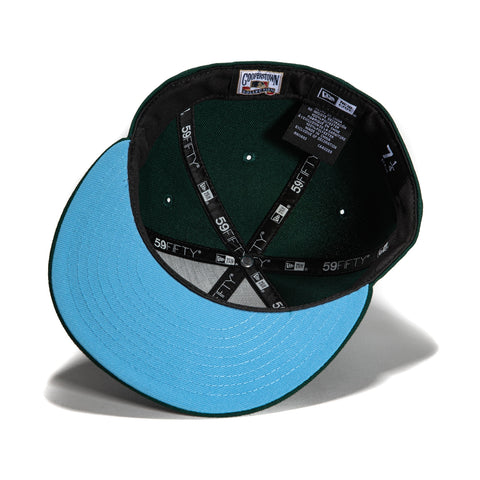 New Era 59FIFTY Colorado Rockies City Connect Patch Mountain Hat - Light Blue, Green Light Blue/Green / 7 3/8
