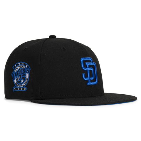 San Diego Padres New Era MLB 9Fifty 950 Snapback Cap Hat Black