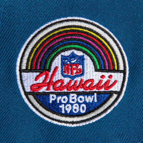 New Era 59Fifty Aloha Pack Detroit Lions 1980 Pro Bowl Patch Hat