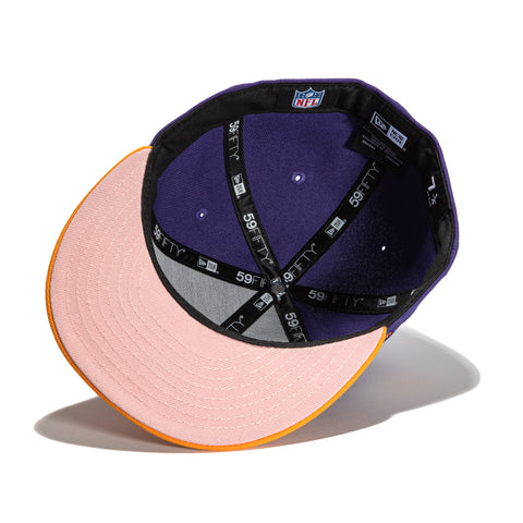 New Era 59FIFTY Aloha Pack Arizona Cardinals 2000 Pro Bowl Patch Hat - Purple, Orange Purple/Orange / 7 1/8