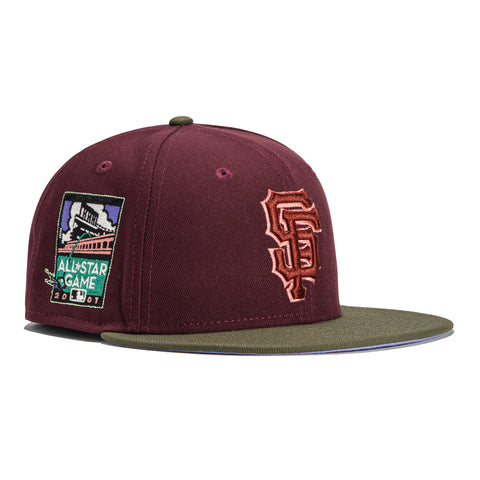 San Diego Padres New Era Logo 59FIFTY Fitted Hat - Beetroot