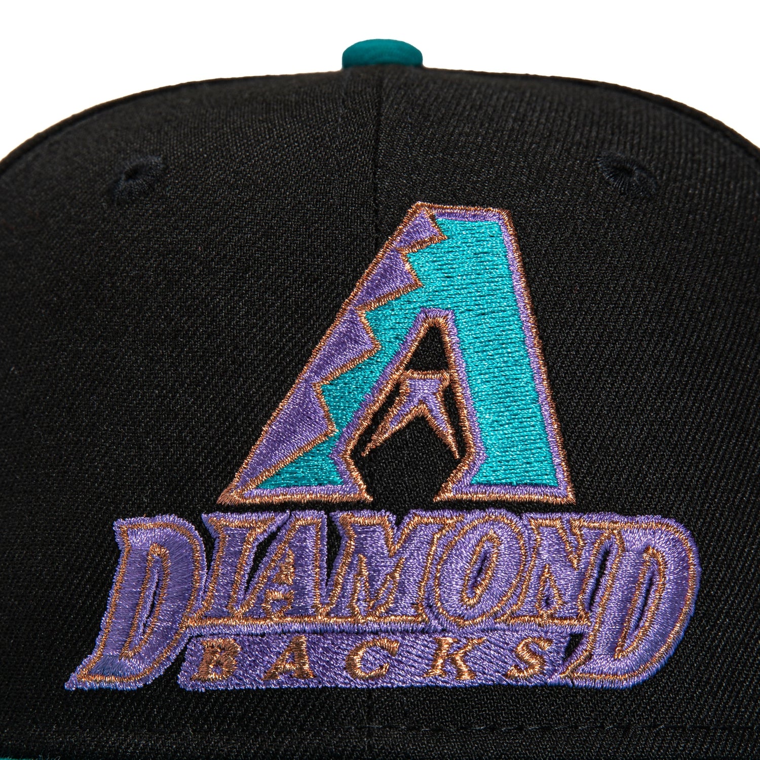 Hat Club ARIZONA DIAMONDBACKS good INAUGURAL PATCH JERSEY HAT- PURPLE TEAL size 7 1/2