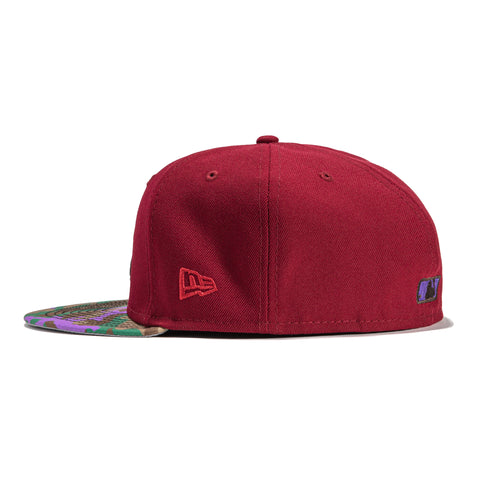 New Era 59FIFTY Hunter Pack St Louis Cardinals Busch Stadium Patch Alternate Hat - Cardinal, Camo Cardinal / 7 1/4