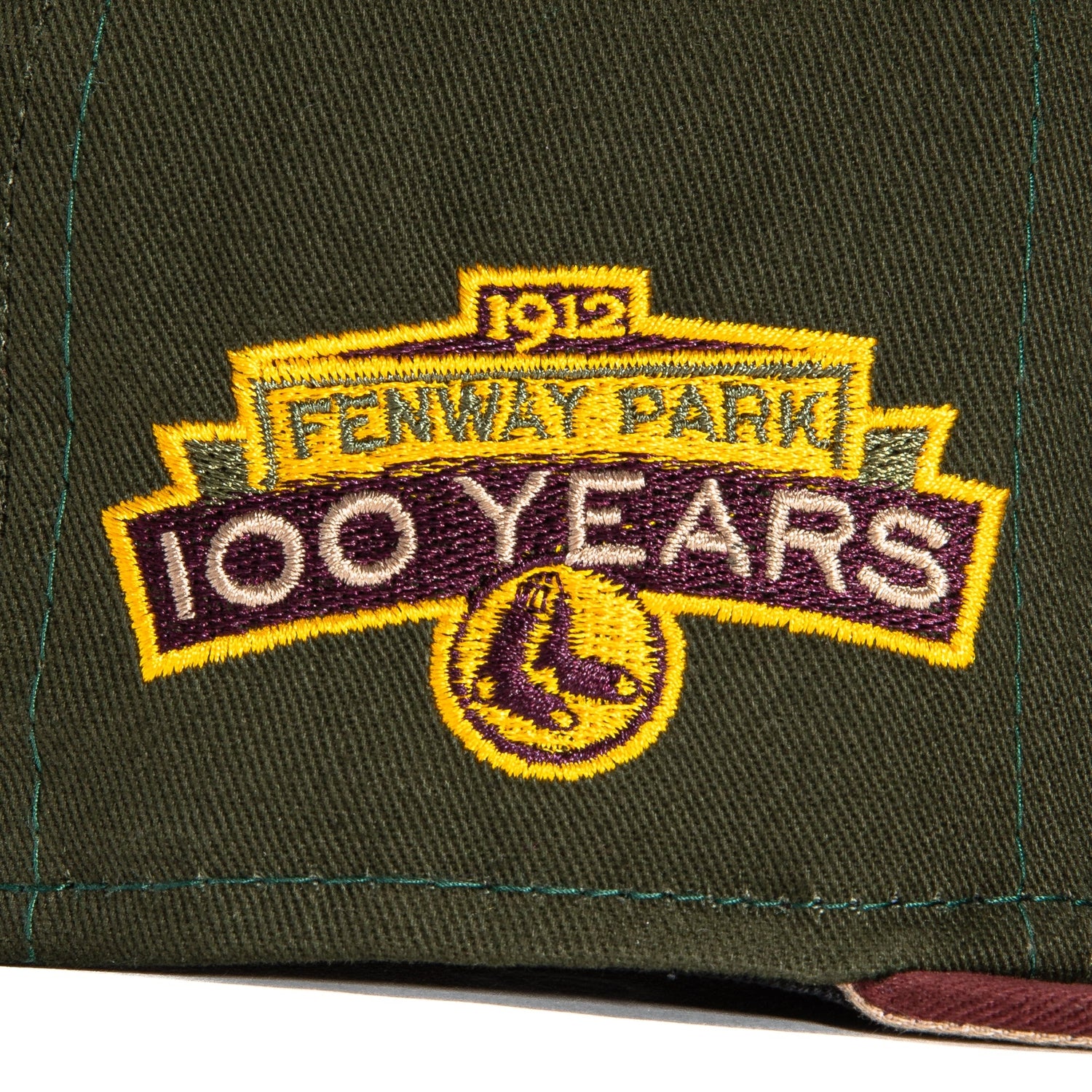 New Era 59Fifty Fall Tones Boston Red Sox 100 Years Fenway Park Patch