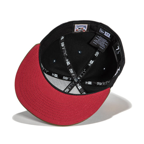 Montreal Expos Navy New Era 59FIFTY Fitted Navy / Scarlet | White | Navy / 8