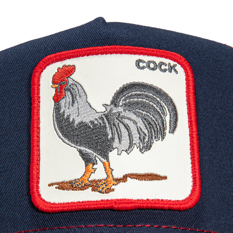 Goorin Bros The Cock Adjustable Trucker Hat - Navy