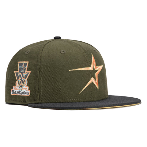 NEW ERA 59FIFTY MLB HOUSTON ASTROS 35TH ANNIVERSARY TWO TONE / CARDINAL UV  FITTED CAP