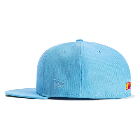 New Era 59FIFTY Building Blocks St Louis Cardinals 125th Anniversary Patch Hat - Light Blue, Kelly Light Blue/Kelly Green / 7 3/8