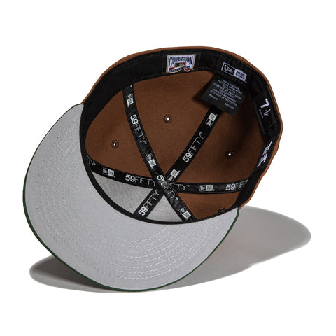 Brownstone Fitted Hats by Hat Club