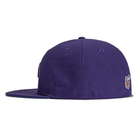 New Era 59Fifty Baltimore Ravens 20th Anniversary Patch B Hat - Purple – Hat  Club