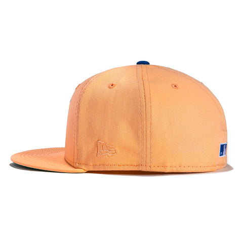 New Era 59FIFTY Real Facts Philadelphia Phillies Veterans Stadium Patch Hat - Peach Peach / 7 1/4