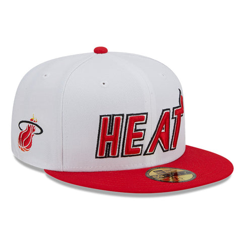 New Era Miami Heat Navy Classic Edition 9Forty A Frame Snapback Hat, A-FRAME HATS, CAPS