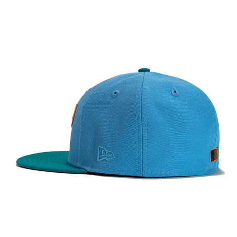 New Era 59FIFTY Arizona Diamondbacks City Connect Patch Snake Hat - Tan, Sedona Red Tan/Sedona Red / 8