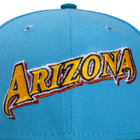 New Era 59FIFTY Arizona Diamondbacks City Connect Patch Snake Hat - Tan, Sedona Red Tan/Sedona Red / 8