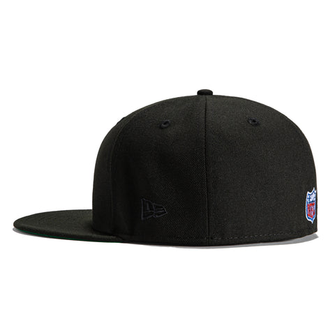 New Era Buffalo Bills Black Crimson Collection 59Fifty Fitted Cap