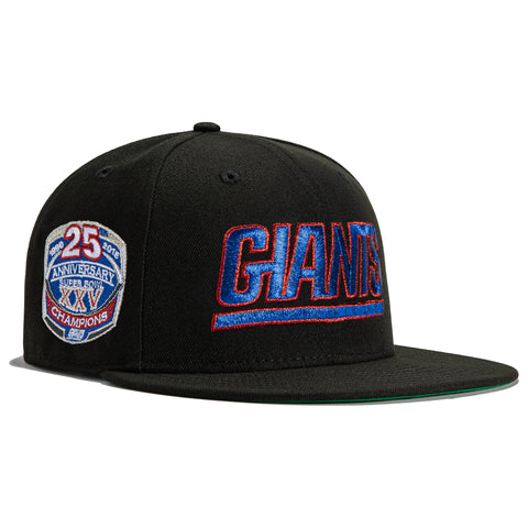 New York NY Giants SUPER BOWL XXV SNAPBACK Grey-Royal Hat