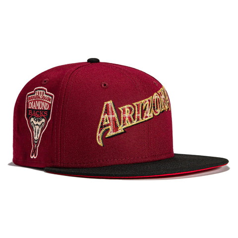 7 3/8 Arizona Diamondbacks Serpientes Black Copper Red 59fifty