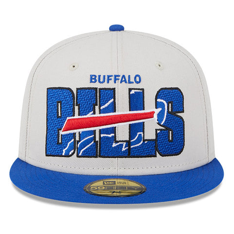 New Era 59FIFTY Buffalo Bills Script Hat - Black, Royal Black/Royal / 7 1/8